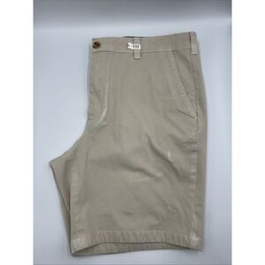 Club Room Mens Beige‎ Shorts Size W36 With 9" Inseam